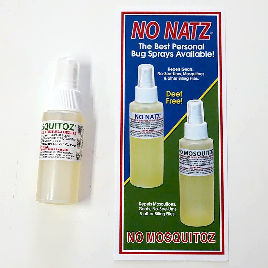 No Natz deet-free mosquito spray